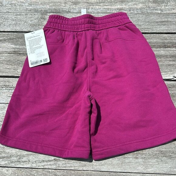 Lululemon Loungeful High-Rise Short 7" Magenta Purple size 0 NWT shorts - Picture 6 of 7